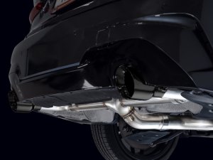 BMW 4 Series Performance Exhaust - Rear - AWE Tuning - Axle-Back Track Edition, Dual Exit, 4.5
